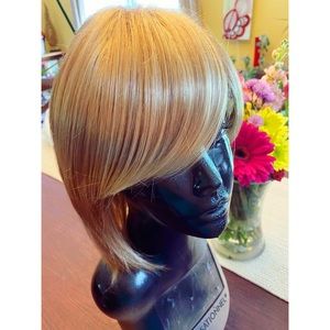 Paula Young blonde razor cut wig